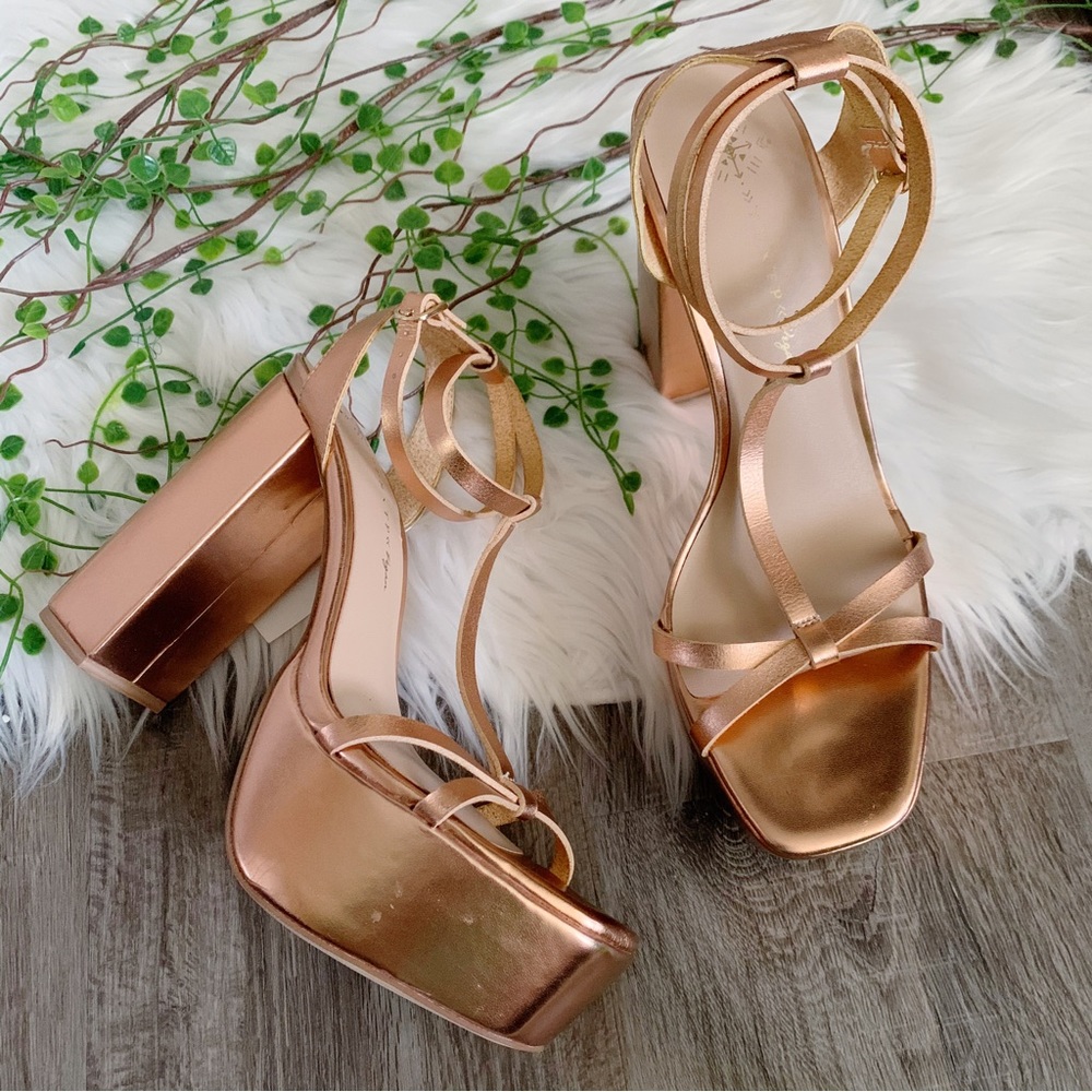 NEW | Free People x Farylrobin Vegan Sophia Platform Heel Shoe